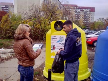 Eco-recompense: RER Ecologic Service va premia orădenii surprinşi că aruncă responsabil deşeurile reciclabile 